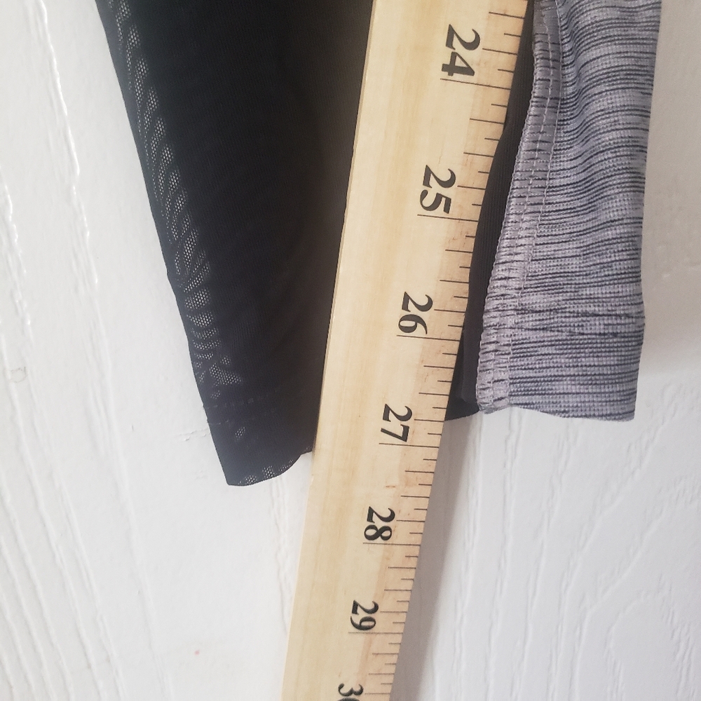 PINK Victoria's Secret Black And Gray Leggings FL Gators Logo Orange And Blue - Picture 7 of 9